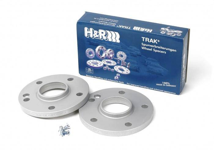 H&R 15mm Hubcentric Wheel Spacers & Extended Wheel Bolts Audi R8 2007 
