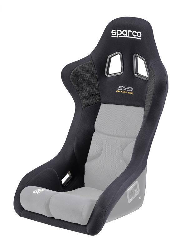 Sparco Seat Cover Circuit Carbon Black CorSport