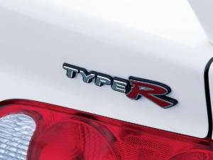 Honda (JDM) - 2002-2006 Honda Integra Type-R JDM Type-R Badge (Rear)