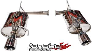 Tanabe - 2002-2003 Acura CL Type-S Tanabe Medallion Touring Dual Muffler Catback Exhaust