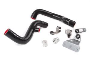 K-Tuned - 1992-1995 Honda Civic w/ K Swap K-Tuned Driver Side Rad Hoses w/Rad Brackets Kit