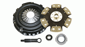 Competition Clutch - 2006-2011 Honda Civic Si Competition Clutch Stage 4 - Strip Series - 6 Pad Rigid Ceramic