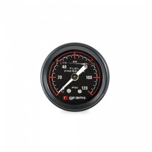 Grams Performance - Grams Performance Universal 0-120psi Fuel Pressure Gauge