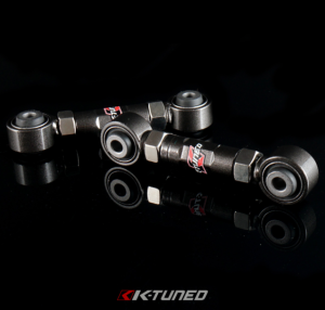 K-Tuned - 1996-2000 Honda Civic K-Tuned Rear Toe Adjustment Kit - Hardened Rubber