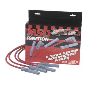 MSD - 1992-1995 Honda Civic 1.6L MSD Super Conductor Spark Plug Wire Set