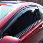 WeatherTech - 2006-2011 Honda Civic Sedan WeatherTech Front and Rear Side Window Deflectors (Dark)
