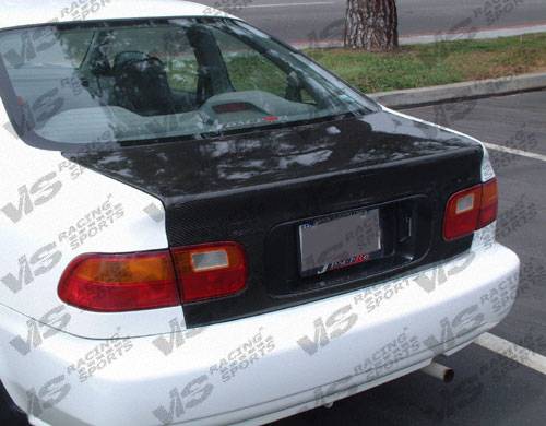 VIS - 1992-1995 Honda Civic 2dr VIS Carbon Fiber Trunk OEM Style