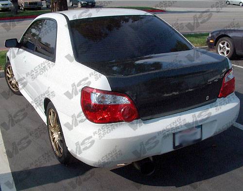 VIS - 2004-2007 Subaru WRX and STI VIS Carbon Fiber Trunk OEM Style