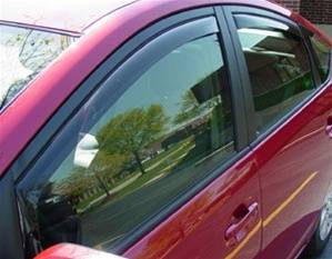 WeatherTech - 2004-2009 Toyota Prius WeatherTech Rear Side Window Deflectors (Dark)