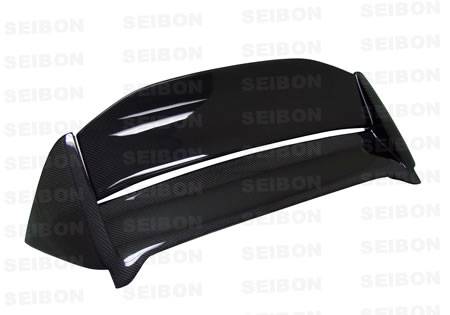 Seibon - 2002-2005 Honda Civic Si Seibon Carbon Fiber Spoiler - MG Style