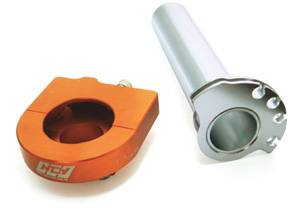 NCY - Honda Ruckus NCY 50 Cam-type Aluminum throttle tube (orange)