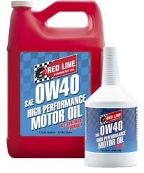 Red Line Oil - Red Line Oil Full Synthetic 0W40 Motor Oil (5 Quarts)