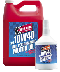 Red Line Oil - Red Line Oil Full Synthetic 10W40 Motor Oil (5 Quarts)