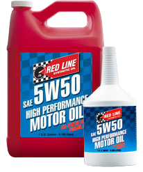 Red Line Oil - Red Line Oil Full Synthetic 5W50 Motor Oil (5 Quarts)