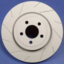 SP Performance - 2004-2005 Acura TL A/T SP Performance Front Slotted Brake Rotors ZRC Finish