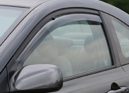 WeatherTech - 2006-2011 Honda Civic Coupe WeatherTech Side Window Deflectors (Light)