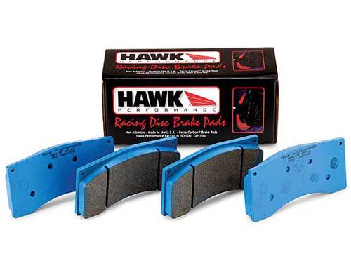 Hawk Performance - 1996-2004 Acura RL (w/ Integrated Parking Brake) Hawk Blue 9012 Rear Brake Pads