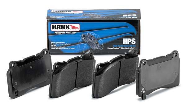 Hawk Performance - 1996-2004 Acura RL (w/ Integrated Parking Brake) Hawk HPS Performance Street Rear Brake Pads