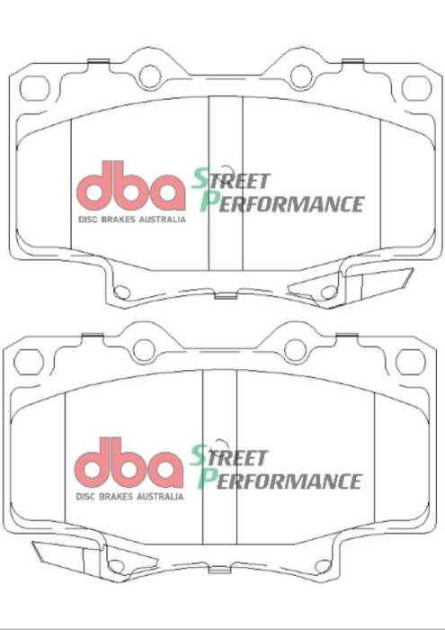 DBA - DBA 91-96 Toyota Land Cruiser SP500 Front Brake Pads DB1199SP