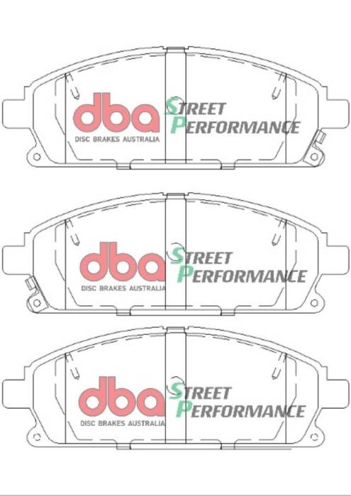 DBA - DBA 96-04 Nissan Pathfinder SP500 Front Brake Pads DB1333SP