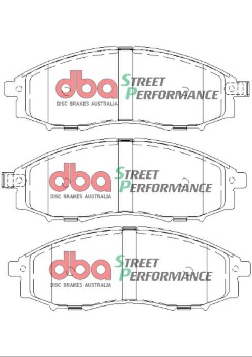 DBA - DBA 00-04 Nissan Xterra SP500 Front Brake Pads DB1439SP