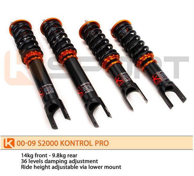 K Sport - 2000-2009 Honda S2000 Ksport Kontrol Pro Damper System