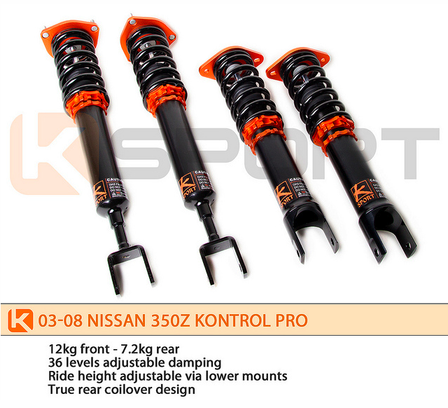 K Sport - 2003-2007 Nissan 350Z Ksport Kontrol Pro Damper System