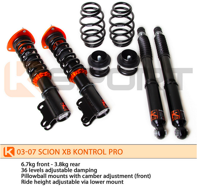 K Sport - 2003-2007 Scion xB Ksport Kontrol Pro Damper System