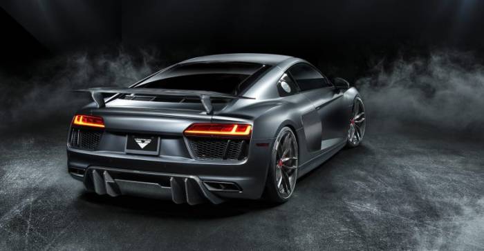 Vorsteiner - Vorsteiner 2017+ Audi R8 VRS Aero Wing Carbon Fiber PP 2x2 Glossy (V10+ ONLY) VUD2170