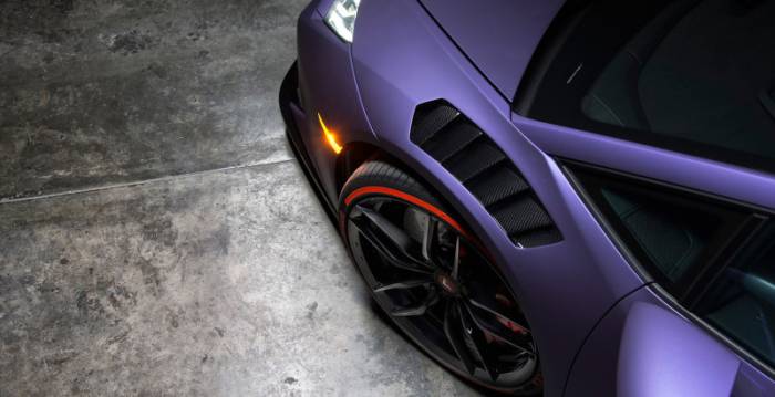 Vorsteiner - Vorsteiner Lamborghini Huracan Novara Edizione Aero Front Fenders w/ Integrated Vents & Sheilds CF 0940LOV