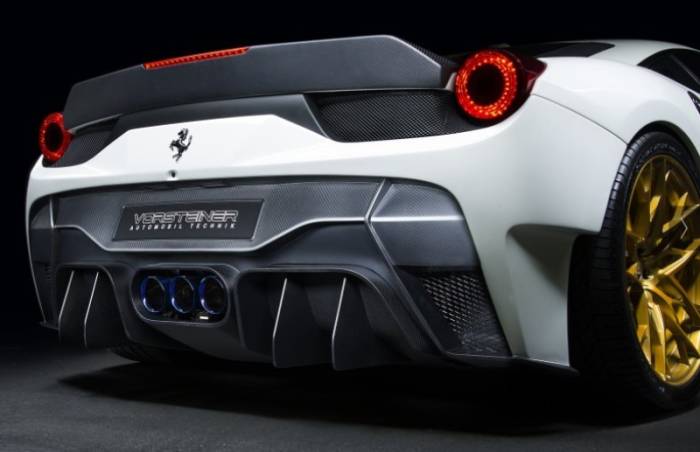 Vorsteiner - Vorsteiner Ferrari 458 Italia 458-VX Aero Decklid Spoiler Carbon Fiber PP 1X1 Glossy FRV1160