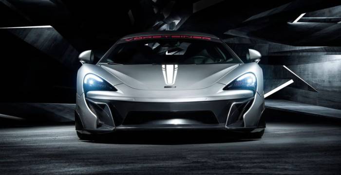 Vorsteiner - Vorsteiner Mclaren 570S 570-VX Aero Front Bumper w/ Front Splitter Carbon Fiber PP 2x2 Glossy MVR1110