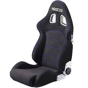 Sparco - Sparco R505 Seat - Black w/ Blue