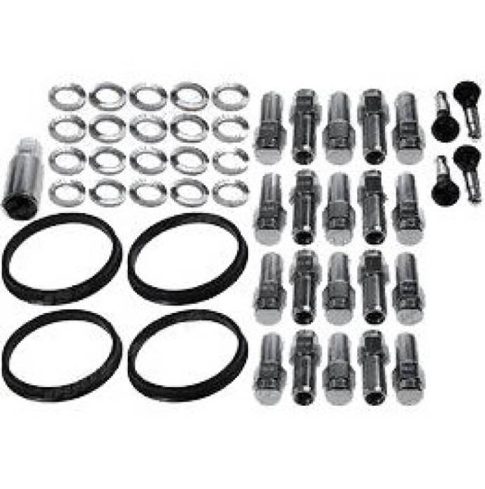 Race Star - Race Star 14mm x 1.5 1.38in. Shank w/ 7/8in. Head Dodge Charger Closed End Lug Kit - 20 PK 601-1432-20