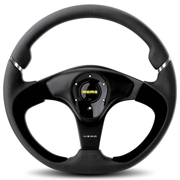 Momo - Momo Nero Steering Wheel (350mm)