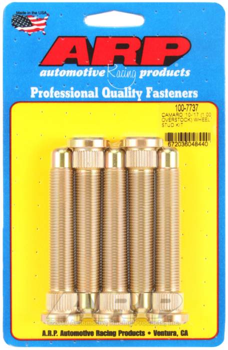 ARP - ARP 10-17 Chevrolet Camaro M14 1in Over Stock Length Wheel Stud Kit 100-7737