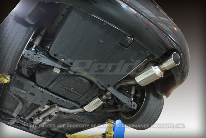 Greddy - 2006-2011 Honda Civic Si Coupe Greddy Evo3 70mm Cat-Back Exhaust System