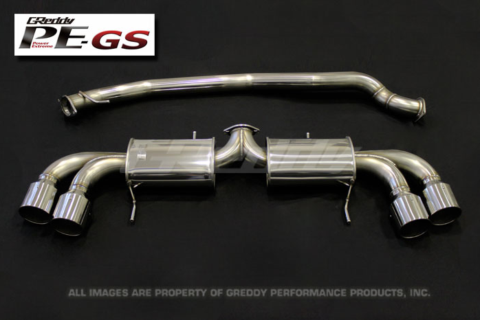 Greddy - 2009 Nissan GT-R Greddy PE-GS Stainless Steel Exhaust System