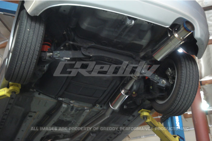 Greddy - 2002-2005 Honda Civic Si Greddy Racing Ti-C Cat Back Exhaust System