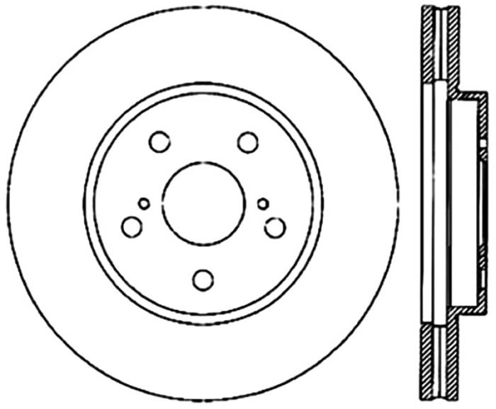 StopTech - Cryosport Slot Rotor 126.44125CSL