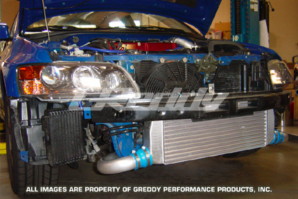 Greddy - 2006-2007 Mitsubishi Evolution IX Greddy 24 LS Intercooler Kit