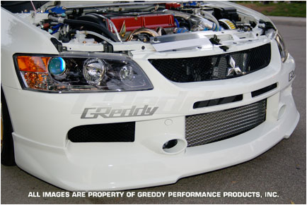 Greddy - 2006-2007 Mitsubishi Evolution IX Greddy GRacer Front Lip Spoiler