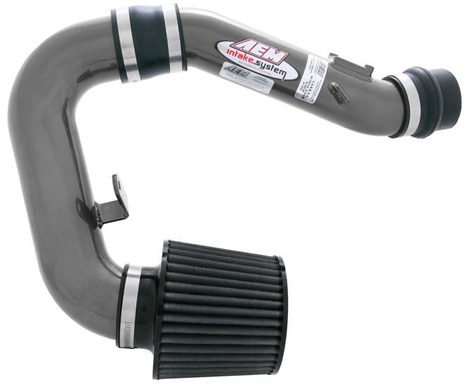 AEM - 2004-2007 Subaru STI AEM Cold Air Intake - Gunmetal Gray