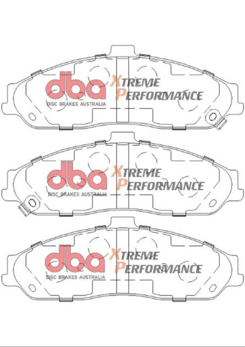 DBA - DBA 97-06 Corvette (Incl C5 Z06) XP650 Front Brake Pads DB7599XP
