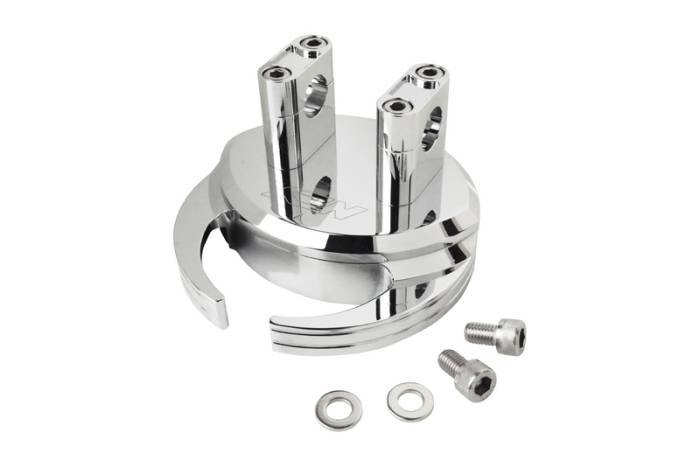 NCY - 2010+ Honda PCX 125 NCY Handlebar Post (Alloy, Chrome)