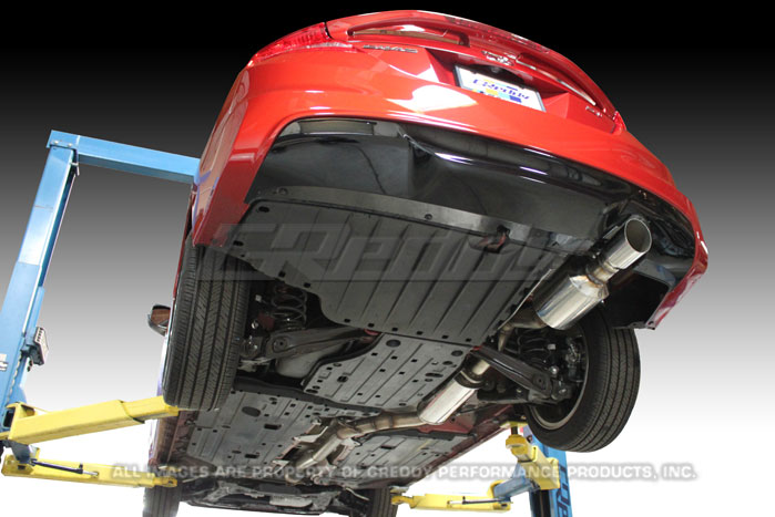 Greddy - 2012-2015 Honda Civic Si Coupe Greddy Evo3 Cat-Back Exhaust System