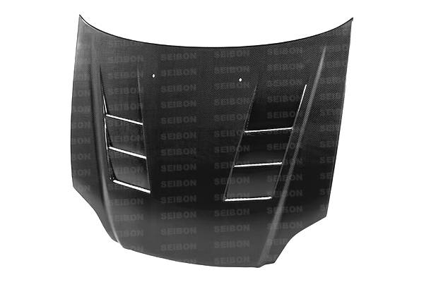 Seibon - 1999-2000 Honda Civic Coupe Seibon Carbon Fiber Hood - TS Style