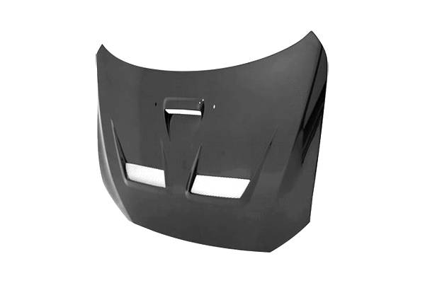 Seibon - 2008-2010 Misubishi Evolution X Seibon Carbon Fiber Hood - CW Style