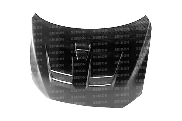 Seibon - 2008-2010 Misubishi Evolution X Seibon Carbon Fiber Hood - DV Style