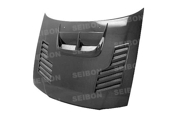 Seibon - 1998-2001 Subaru Impreza 2.5RS Seibon Carbon Fiber Hood - CW Style